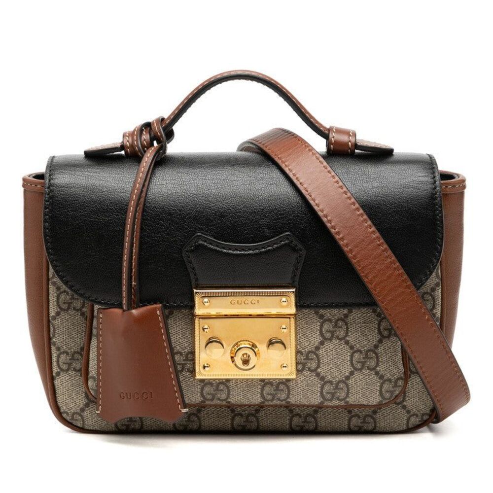 Gucci GG Supreme 2-Way Handbag